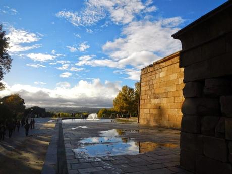 El Templo de Debod en Madrid