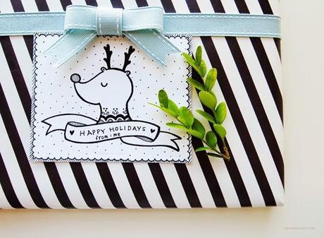 8 ETIQUETAS PARA LOS REGALOS DE NAVIDAD