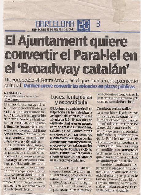 EL PARALEL 3ª, PARTE, EN LA BARCELONA D' ABANS, D' AVUI I DE SEMPRE...14-12-2014...!!! EL PARALEL 3ª, PARTE, EN LA BARCELONA D' ABANS, D' AVUI I DE SEMPRE...14-12-2014...!!!