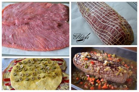 Rollo de carne ingredientes