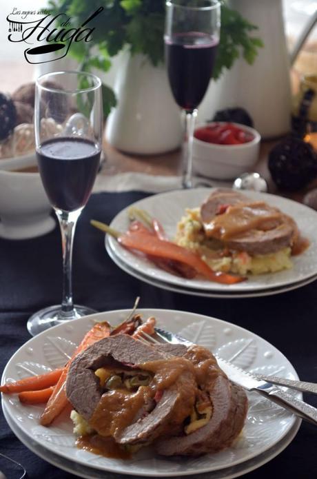 Rollo de carne corte