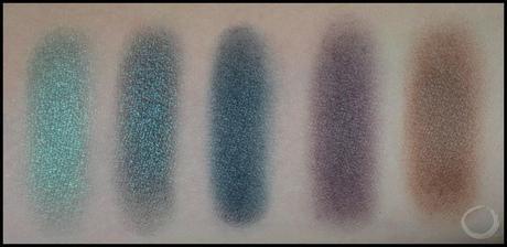 Makeup Revolution swatches sombras