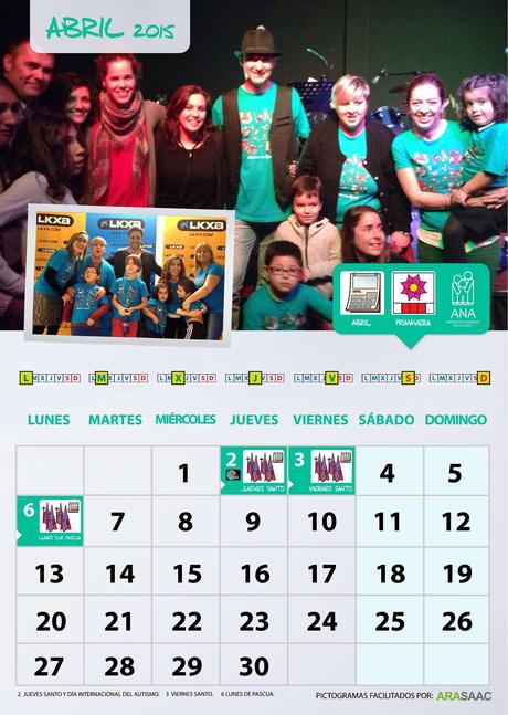 Picto calendario solidario