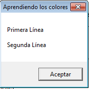 Visual Basic - Salto de línea en MsgBox