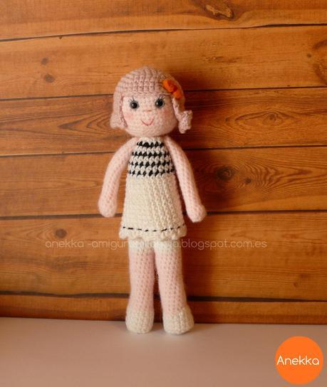 crochet doll anekka handmade