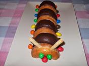 Tarta gusano donuts