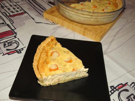 Quiche de atún y surimi Quiche de atún y surimi