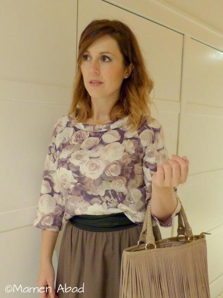 Falda midi verde caqui (1)