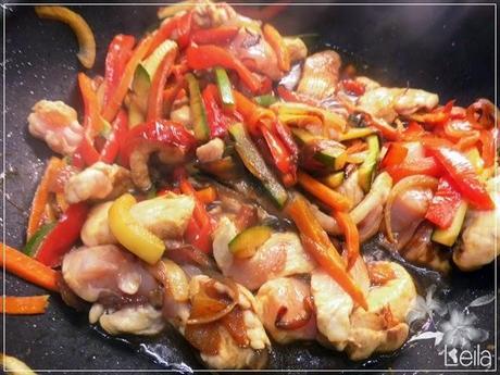Wok de tallarines