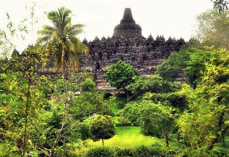 Borobudur lay hidden for centuries under layers of volcanic ash and jungle growth, but the reason why it was abandoned is a mystery
