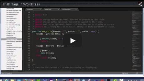 Video: Tags PHP en WordPress Tags PHP involucrados en una Plantilla de WordPress
