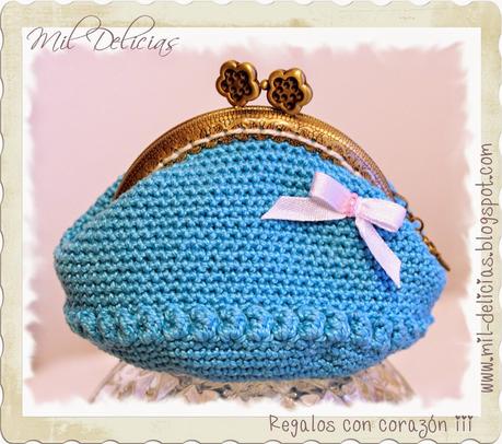 ♥ Monedero turquesa