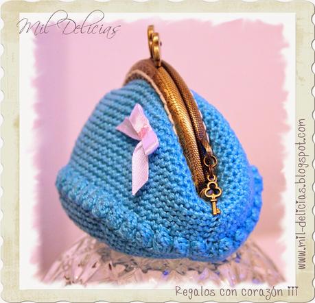 ♥ Monedero turquesa