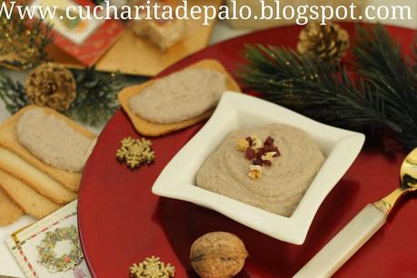 PATE DE SETAS, JAMÓN Y NUECES