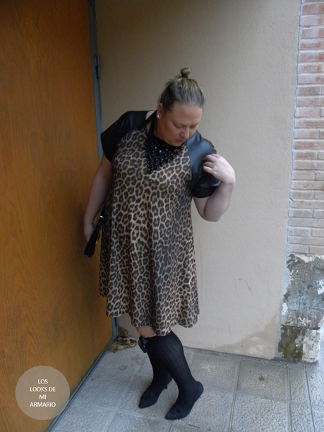 los looks de mi armario, personal shopper, blogger madrid, outfit, outfit animal print, animal print, vestido animal print asos, asos, calzado marypaz, talla grande, vestidos talla grande, Dress, mis looks, loveyourcurves, plus size, http://www.loslooksdemiarmario.com/2014/12/blogger-print-in-extremis-outfit.html