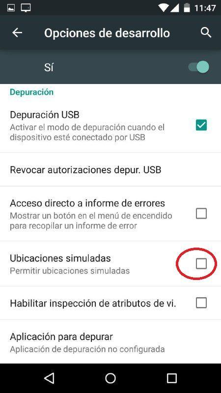 Cómo emular ubicaciones falsas en dispositivos Android
