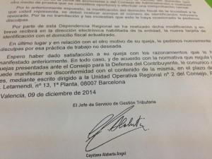 #hacienda no puede exigir la devolución de un documento sellado