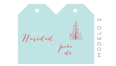 Freebies: Postales y etiquetas navideñas para imprimir Freebies: Postales y etiquetas navideñas para imprimir