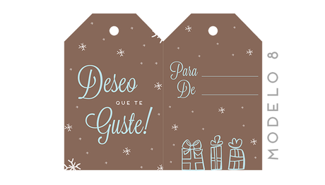 Freebies: Postales y etiquetas navideñas para imprimir Freebies: Postales y etiquetas navideñas para imprimir