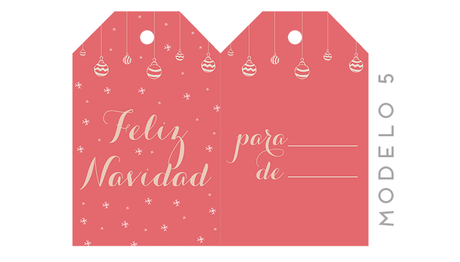 Freebies: Postales y etiquetas navideñas para imprimir Freebies: Postales y etiquetas navideñas para imprimir