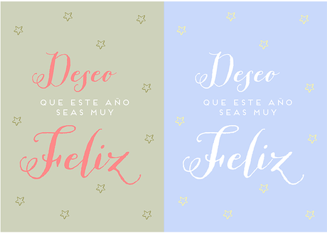 Freebies: Postales y etiquetas navideñas para imprimir Freebies: Postales y etiquetas navideñas para imprimir