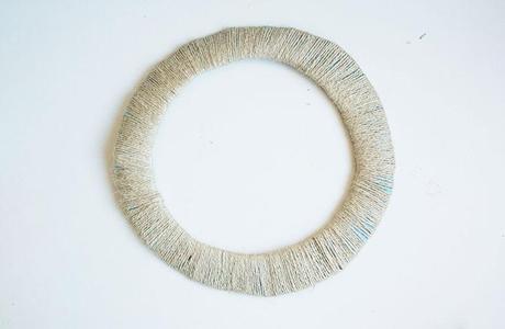 TUTORIAL CORONA NAVIDEÑA DE BOLAS aro esparto corona navidad