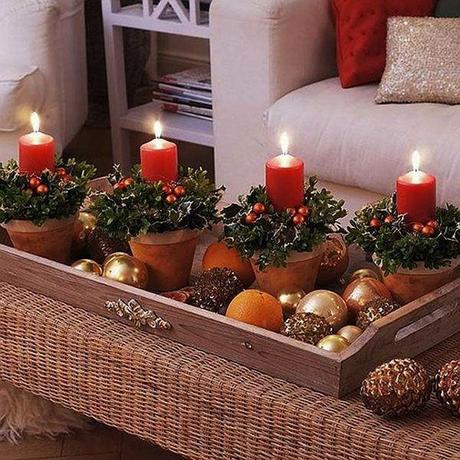 DIY: centro de mesa navideño. (Small&LowCost)