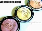 Vivid Baked Highlighter Makeup Revolution. Review, Fotos Swatches