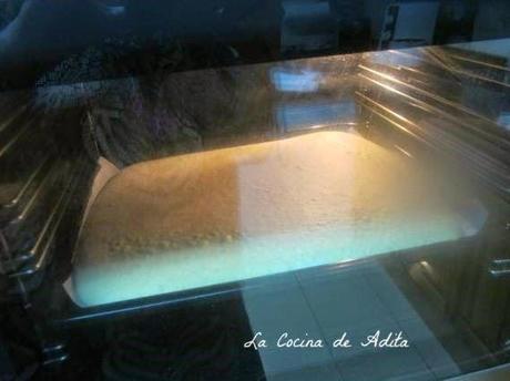 Tarta de mousse de naranjas