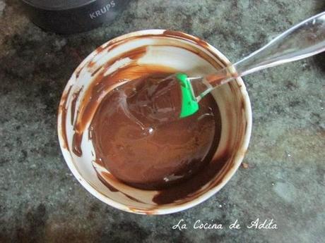 Tarta de mousse de naranjas