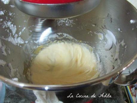 Tarta de mousse de naranjas