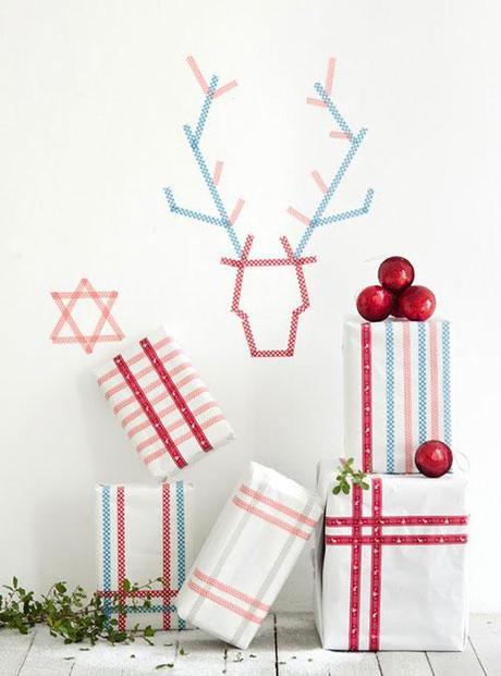 Washi tape en navidad. Small&LowCost