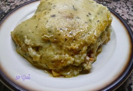 Cocina conmigo: Moussaka de berenjena