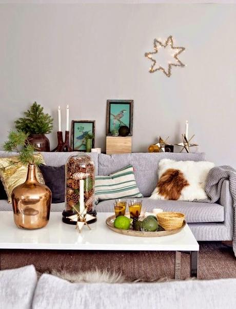 una decoración navideña 