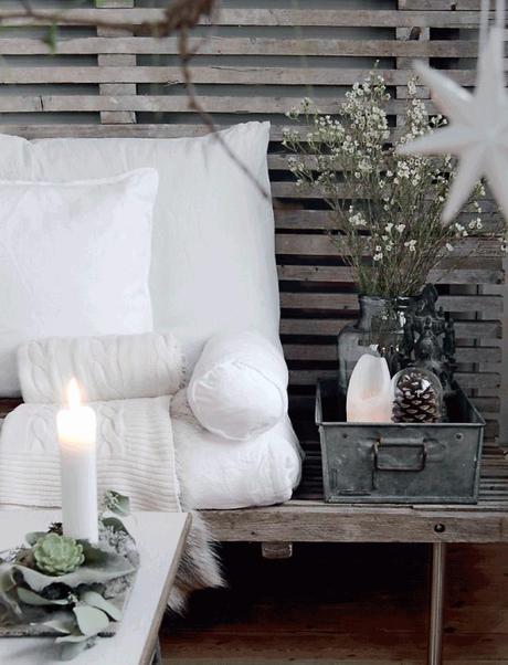Inspiración Deco: La blanca navidad de una casa nórdica