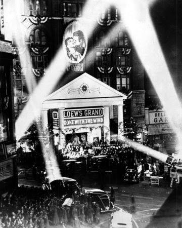 Tal día como hoy, Atlanta 1939, premiere mundial de Lo que el viento se llevó