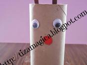 Cómo hacer reno rollos papel