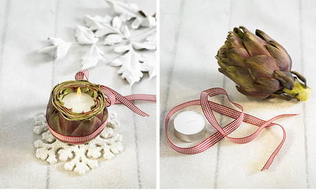 SMALL & LOW COST DIY PORTAVELAS PARA NAVIDAD