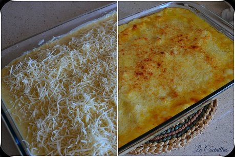 Canelones de marisco faciles para navidad