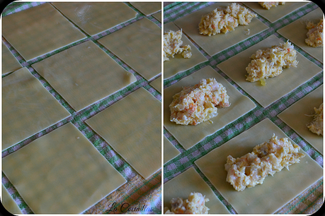 Canelones de marisco faciles para navidad