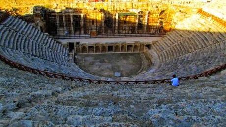 La piscina de Cleopatra. Hierápolis. Turquía