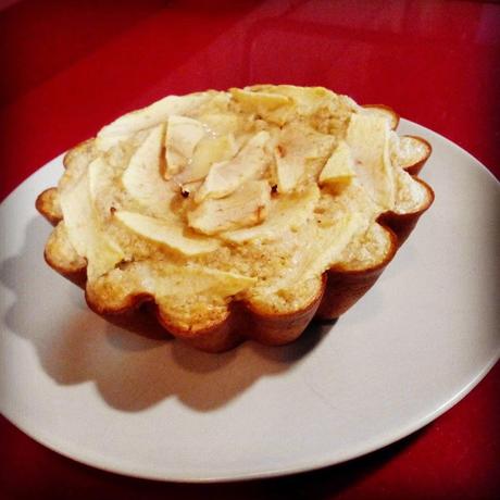 RECETAS FIT: BIZCOCHO DE MANZANA Y NUECES