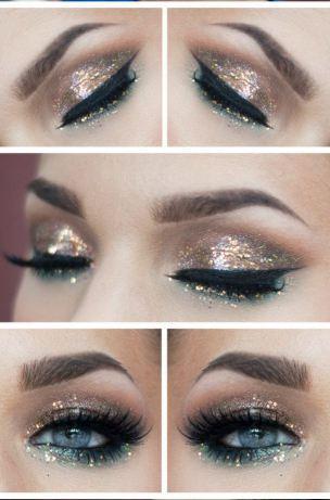 MAQUILLAJES DE NOCHE PARA NAVIDAD 2014