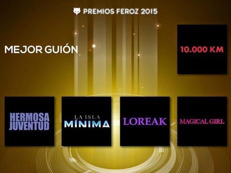 Premios Feroz 2015 - Nominaciones