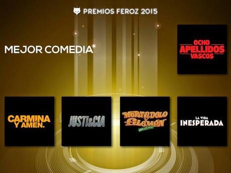Premios Feroz 2015 - Nominaciones