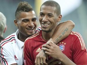 Los hermanos boateng juntos