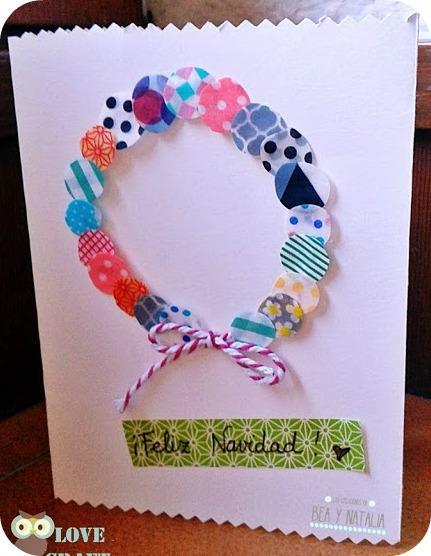 Tarjetas navideñas handmade