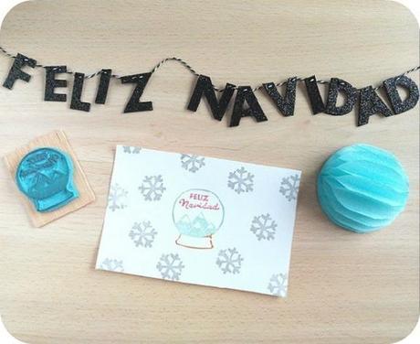 Tarjetas navideñas handmade