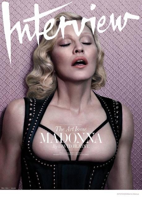 Madonna posa en topless para Interview