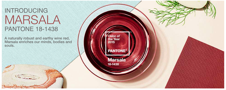 Es Tendencia: Marsala, el color del Año 2015 según Pantone